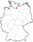 Karte Hamfelde in Holstein (Kreis Stormarn)